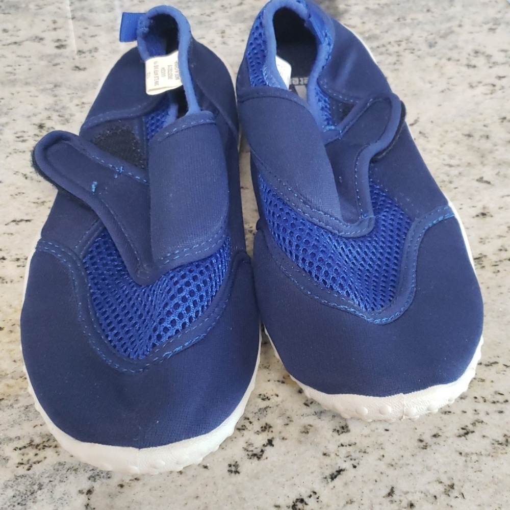 Blue water shoes